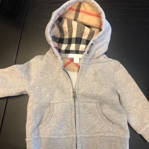 Burberry boys hoodie